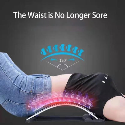 Multi-Level Back Stretcher for Effective Pain Relief and Support for Herniated Discs